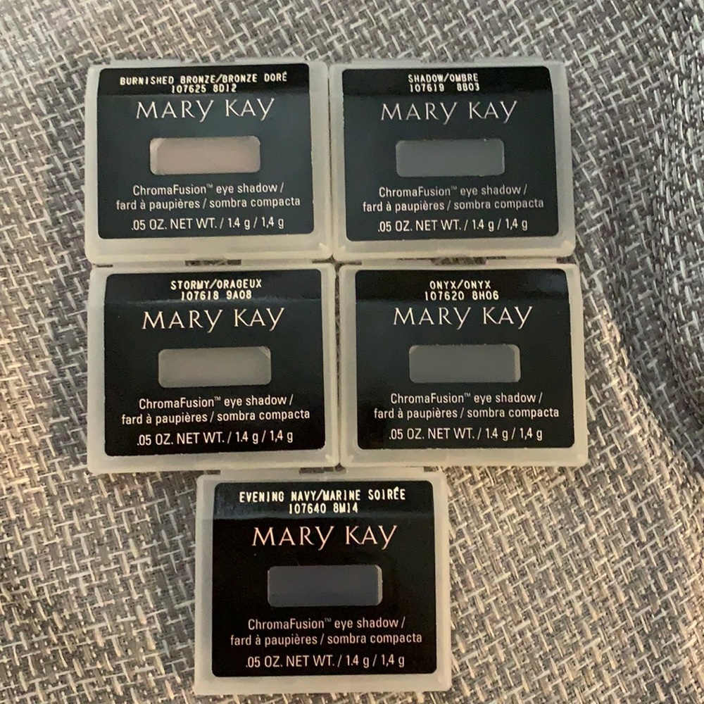 Mary Kay Chromafusion eye shadow set of 5